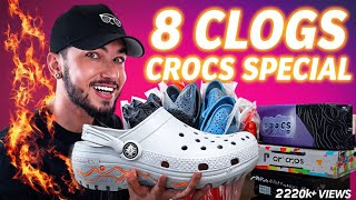 8 BEST CROCSCLOGS FOR MEN Crocs Footwear Haul 2024  True fashion surplus [upl. by Latimer11]