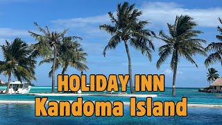 Beach Vacation at Holiday inn Kandoma Island Maldives [upl. by Guillema119]