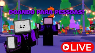 DOANDO ROBUX NO PLS DONATE LIVE TVelha [upl. by Enined647]