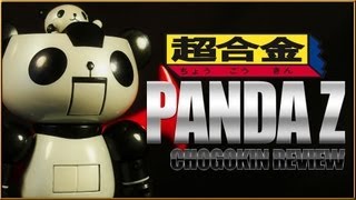 Gokin Review Megahouse Robonimal PANDA Z Chogokin robot figure review [upl. by Yanahs]