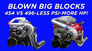 HOW TO BUILD BETTER BBC BOOSTVORTECH 454 VS VORTECH 496HOW TO MAKE MORE POWER WITH LESS BOOST [upl. by Rockie93]