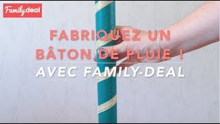 Fabriquer un bâton de pluie facilement  DIY [upl. by Winfrid]