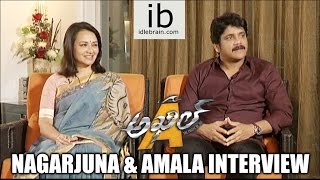 Nagarjuna amp Amala interview about Akhil success  idlebraincom [upl. by Gualterio]