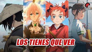 🤩 INCREÍBLES PELÍCULAS DE ANIME QUE TIENES QUE VER  Rincón Otaku [upl. by Lashoh]