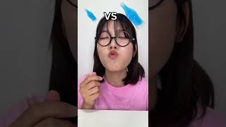 Big Water Bottle Vs Small Water Bottle Eating Challange 🤣shortstrendingytshortshumanitychallenge [upl. by Enaols]