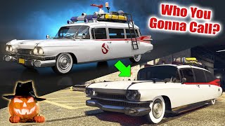 How To Make The Ghostbusters Car ECTO 1 In GTA 5 Online Easy Tutorial [upl. by Thetos]