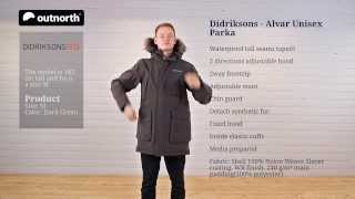 Didriksons Alvar Unisex Parka  Outnorth Demo [upl. by Hyrup]