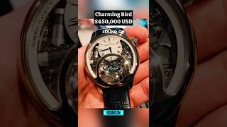 Jaquet Droz Charming Bird 2018 18k white gold  jaquetdroz bird birds 📽️TheCarsonChan [upl. by Ynned]