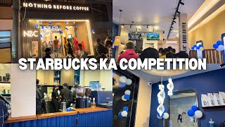 Starbucks ka new competition 😍 NBC Nothing before coffee ☕️ Day583  ft ROGUE NAKAMI [upl. by Ahsurej203]