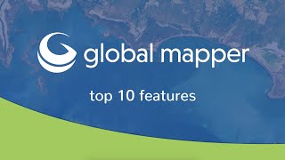 Top 10 Global Mapper Features [upl. by Ellersick176]