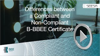 Differences between a Compliant and NonCompliant BBBEE Certificate [upl. by Mansur]