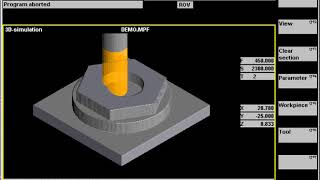 CNC PROGRAMMING FANUC 3DVIEW MILLING OPERATION [upl. by Esidarap]