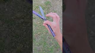 Alpha Beast Balisong Flipping FreeStyle Combo [upl. by Nata]