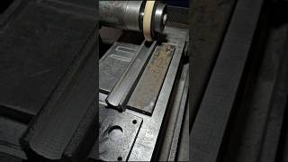 Steel bar sloting by surface grinder shorts machine tools steelfabrication [upl. by Olnee]