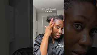 Slick back ponytail tutorial 🤍 [upl. by Eivla796]