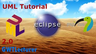 UML Tutorial 20  Basics of Activity Diagrams in Eclipse with Papyrus [upl. by Eirot]