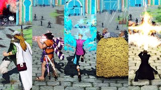 ONE PIECE Pirate Warriors 4  Whitebeard Pirates Complete Moveset [upl. by Laban]