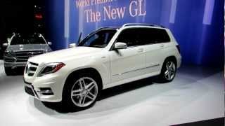 2013 MercedesBenz GLK350 Exterior and Interior at 2012 New York International Auto Show [upl. by Malorie476]