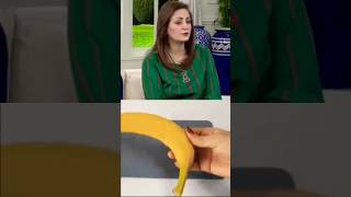 😮Laila zubari ne apna secret banana face pack bta dia how to make face pack shorts youtubeshorts [upl. by Mccowyn]