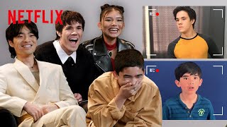 Avatar The Last Airbender Cast Reacts to Their Audition Tapes  Netflix [upl. by Eirrehs]