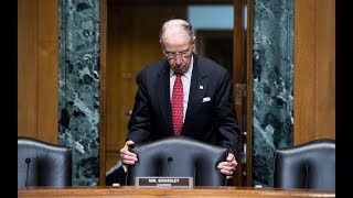 Grassley prays on Senate floor that Trump will sign bill to keep government open [upl. by Bushey]