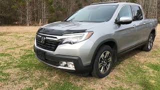 2018 Honda Ridgeline Vin015812 Silver 360 View [upl. by Geof]