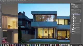 Enhanced Rendering of 3ds Max Architecture Model with Photoshop [upl. by Bertelli]