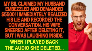 BILs Blackmail EXPOSED 5500 Lie Backfires His Wife Deleted PROOF But I Was READY [upl. by Orville723]