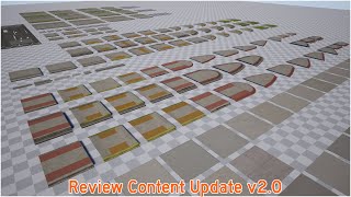 Roads Pack  Review Content Update v20  UE4 [upl. by Garth442]