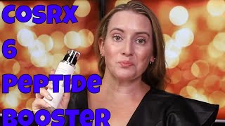 Cosrx Skincare 🆕 The 6 Peptide Booster Serum Review amp Best Directions on How to Use This Booster [upl. by Ahsiyk814]