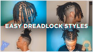 Easy Dreadlocks Styles 2021  Hightop Dreadlock Styles  How To Dreadlock Styles [upl. by Tterraj]