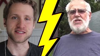 MCJUGGERNUGGETS vs ANGRY GRANDPA  YOUTUBE BATTLES [upl. by Ylekalb103]