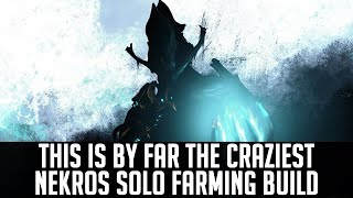 NUKE FARMER NEKROS IS THE BEST SOLO FARMING BUILD IVE PLAYED IN WARFRAME  ABILITY SPAM NUKE [upl. by Lidda]