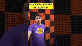 DON’T BUT JIOFIBER BROADBAND AT ALL  THIS IS A Scam  jio [upl. by Navac]