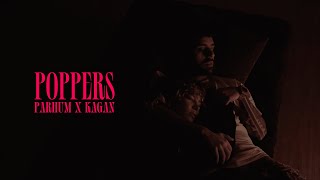 Parhum x Kagan  Poppers Official Lyric Video [upl. by Dlanigger]