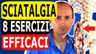 8 Esercizi Efficaci per la Sciatalgia Testati [upl. by Kalvin]