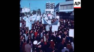 SYND 27 3 77 BACKGROUND FOOTAGE OF THE TURKISH INVASION OF CYPRUS [upl. by Horgan]