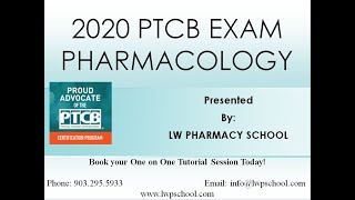 PTCB 2020 PHARMACOLOGY [upl. by Mayhew]