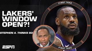 Why Stephen A thinks the Lakers championship window is still open 👀  First Take [upl. by Fairweather]