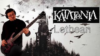 Katatonia  Lethean Bass Cover [upl. by Icyac]