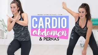 Ejercicios de cardio abdomen y piernas  10 minutos [upl. by Lindsley]