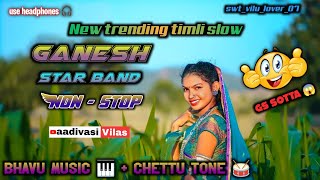 Ganesh Star band non stop timli 2024  Ganesh star band Dhorivav 2024  new tone ✨ [upl. by Hescock766]