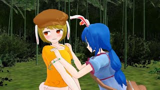 【Touhou MMD】Rabbit Launch 1 English Sub [upl. by Etnoj]