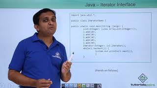 Java  Collection Interface Iterator [upl. by Stodder]