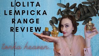 Lolita Lempicka Perfume Range Review  Tonka Licorice and Musk  Decadence in a Bottle [upl. by Nolita]