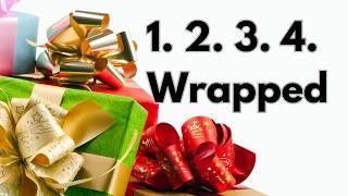 1 2 3 4 Wrapped  Christmas Lyric Video by Lindsay May [upl. by Ycnahc]