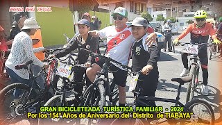 Dr Godofredo Delgado  Alcalde de TIABAYA BICICLETEADA TURÍSTICA FAMILIAR 2024 [upl. by Aratnahs798]