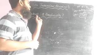 IES Interview Question What is Bandwidth [upl. by Eivol616]