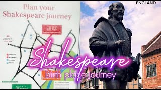 Shakespeares Birth Place Journey in StatforduponAvon England [upl. by Hafeenah349]