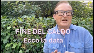 Caldo con i giorni contati Ecco la data della fine [upl. by Goto809]